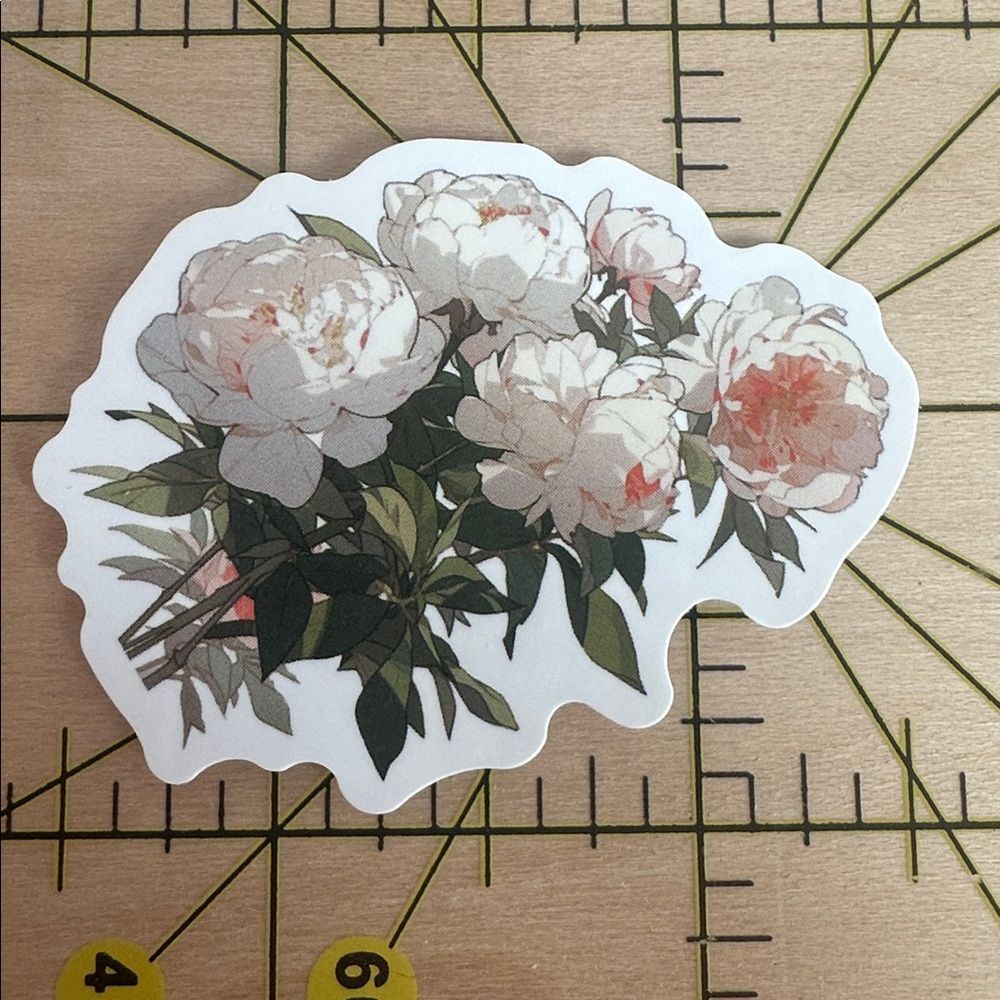 💜13/$13 +Bundle Sticker Sale | Flowers Waterproof Sticker